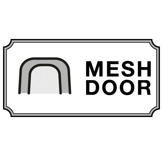 Feature Mesh Door Lo
