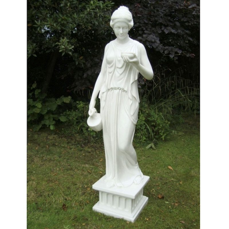 Enigma Hebe Goddess Marble Statuary 85Cm