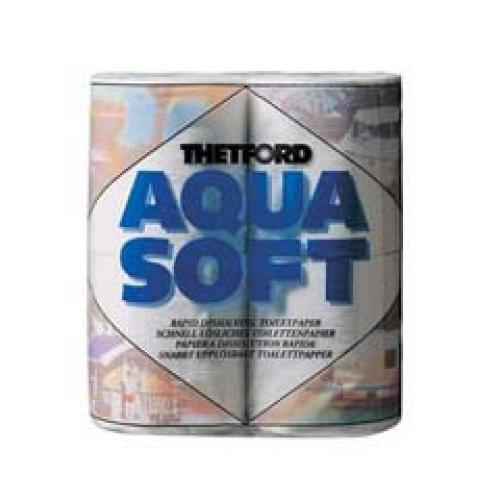 4 Aqua Soft Toilet Rolls