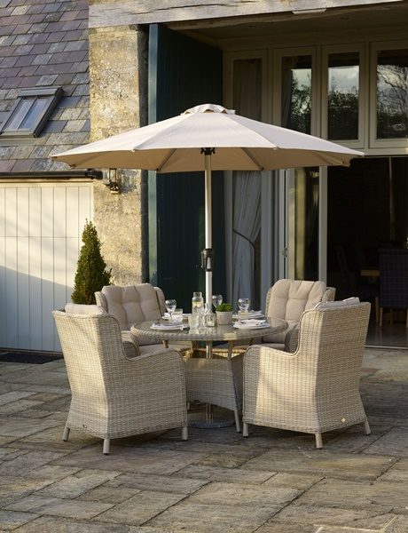 Chedworth 4 Seat Dining Sandstone