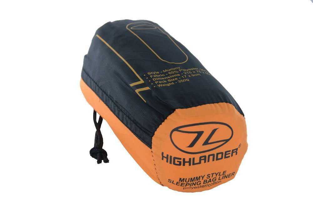 Highlander Mummy Style Sleeping Bag Liner