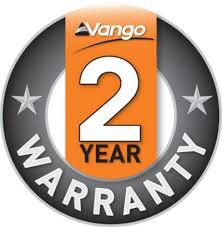 Vango 2 Year Warranty