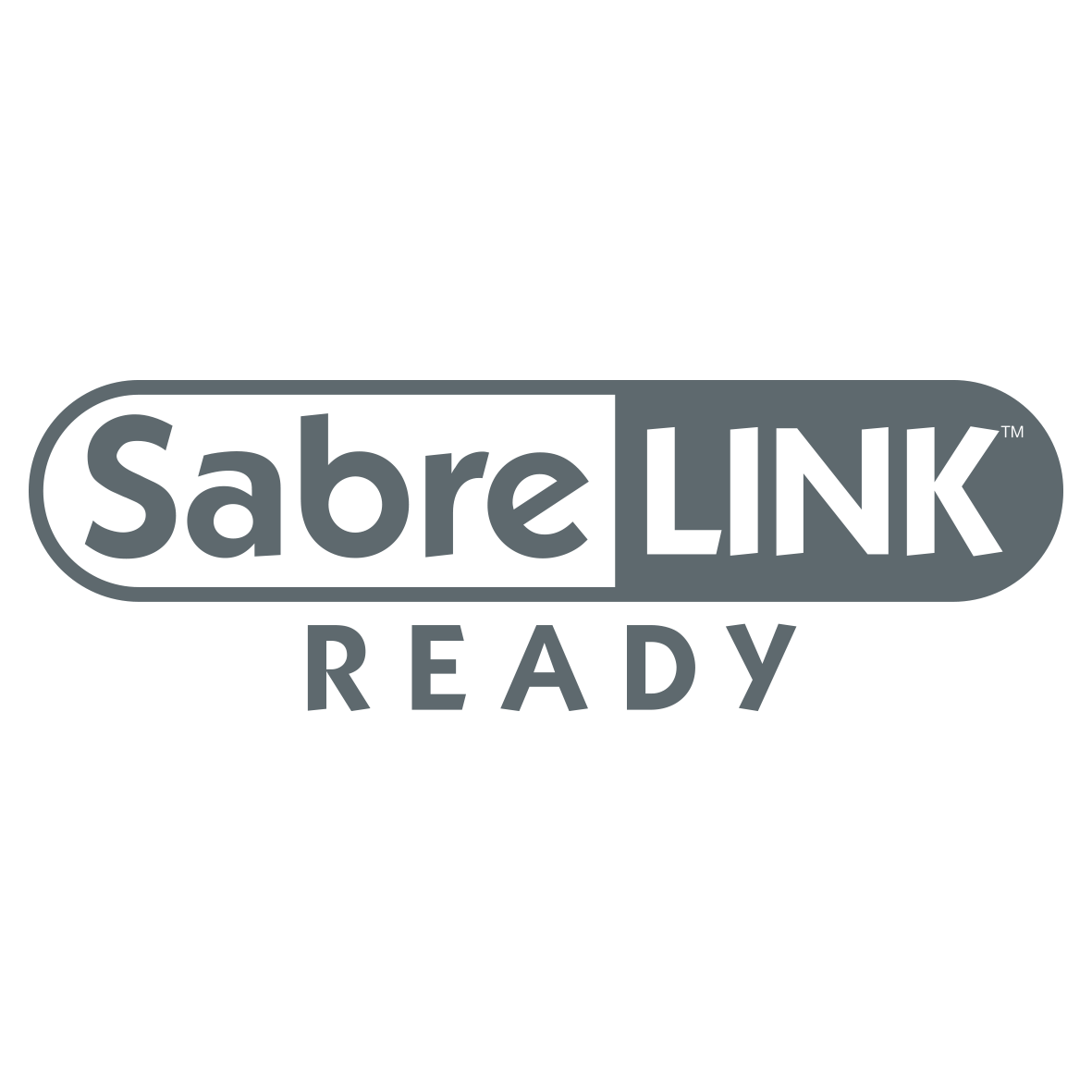 Sabrelink Ready Logo Charcoal