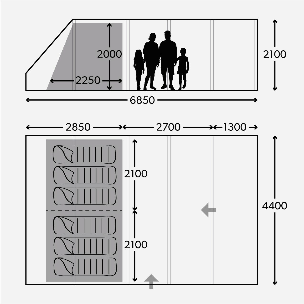 Dometic Floorplan Rarotonga 601