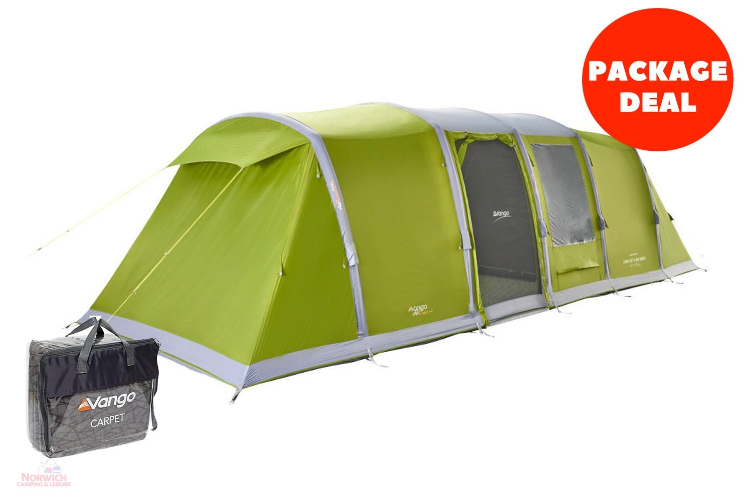 Vango Longleat 800Xl Tent Package Deal