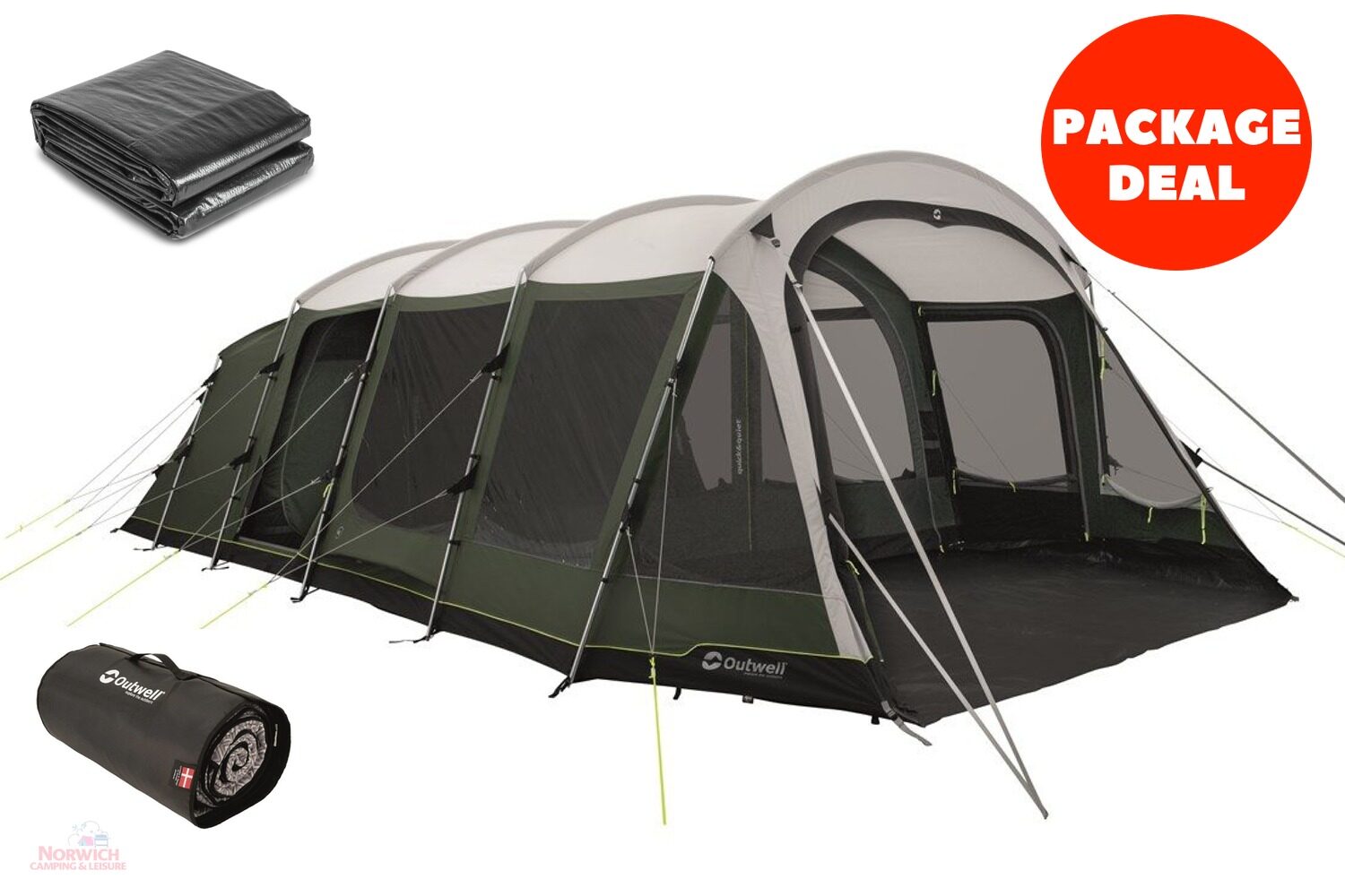 Outwell Yosemite 6Tc Tent Package Deal