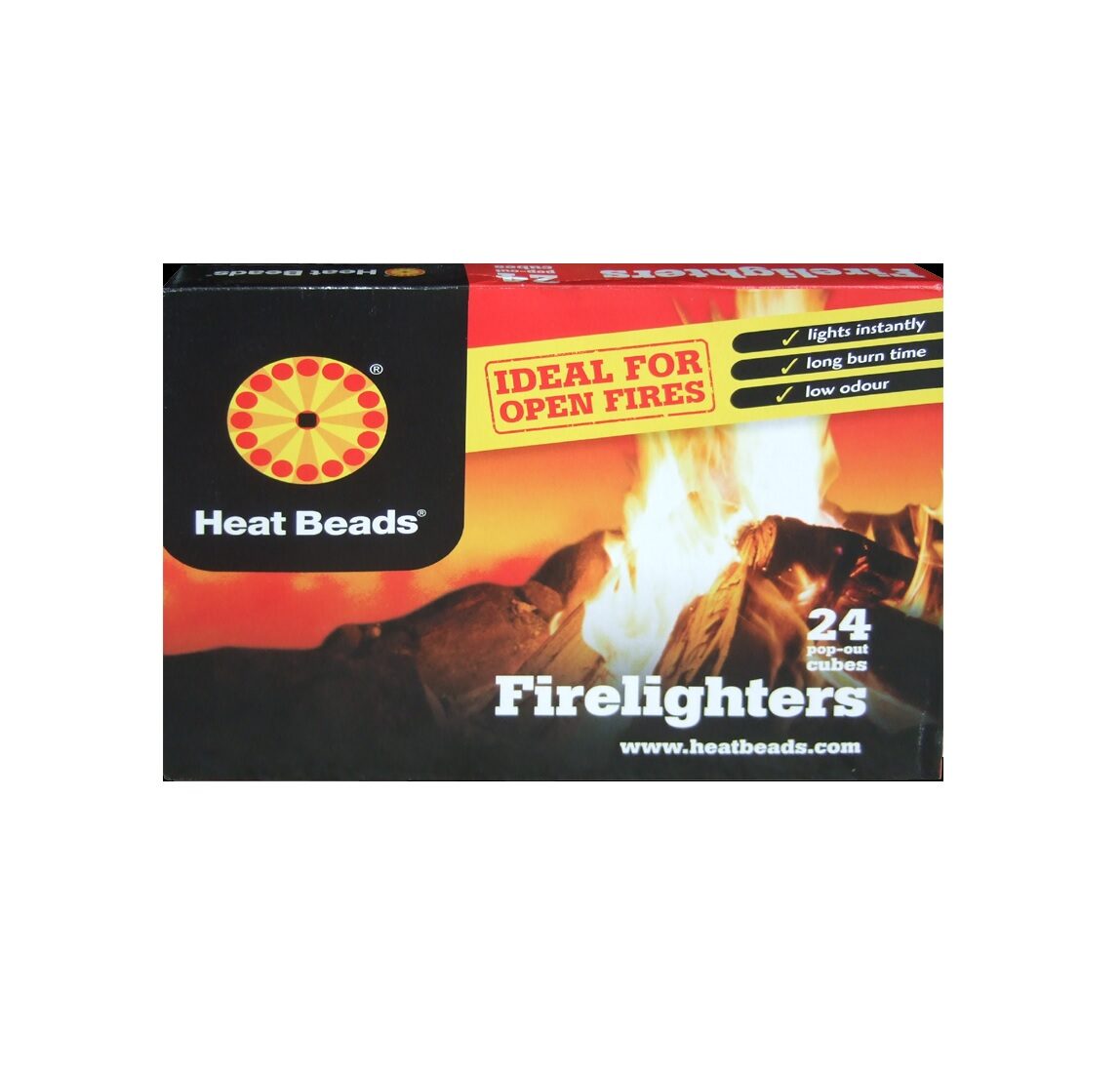 Heat beads firelighters