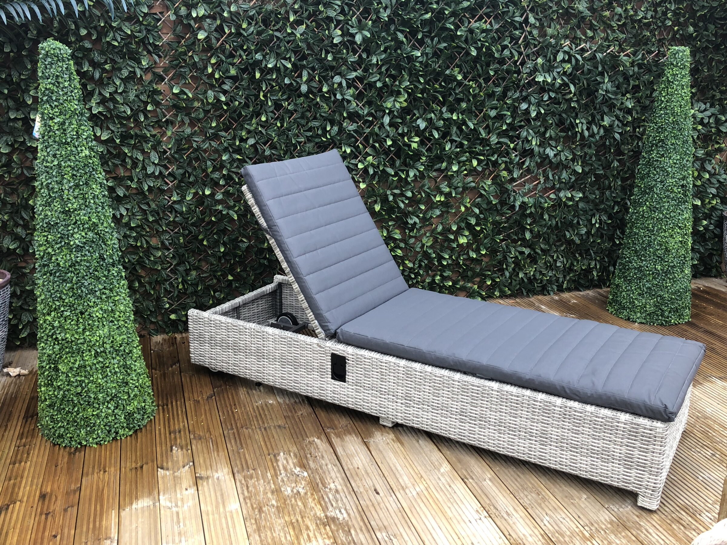 Life Outdoor Living Aya Sunlounger With All Weather Cushions Copy