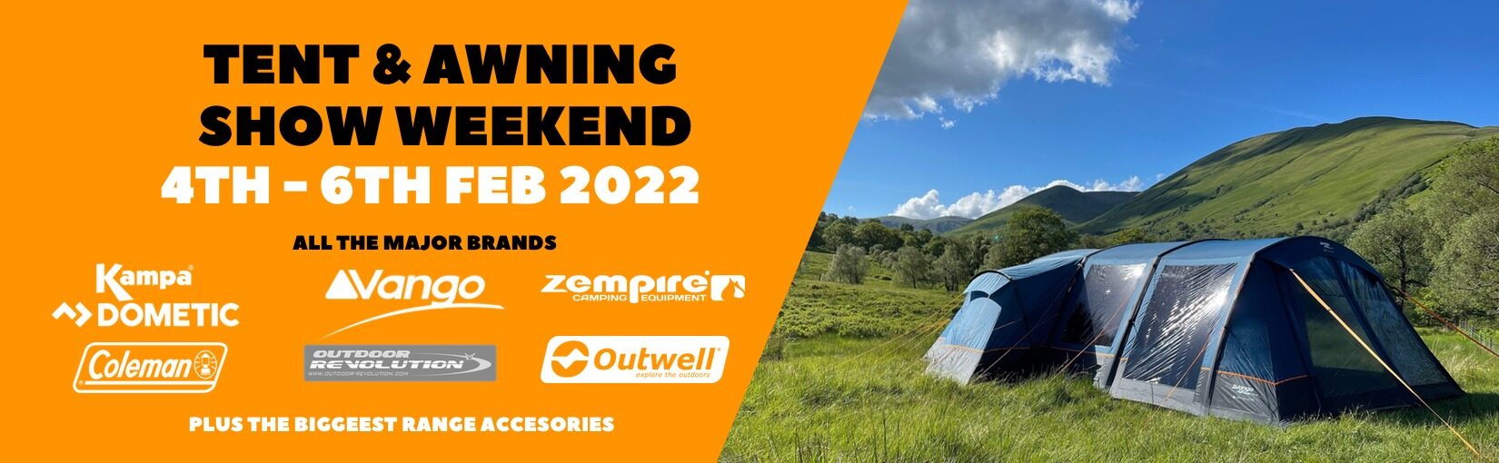 Tent And Awning Show Weekend Web Banner 2022