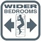 Wider Bedrooms