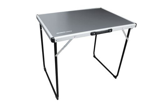 Great for Outdoor Cooking Picnic CAMPMOON 3 FT Folding Camping Table Folding Camping Table White Lightweight Portable Aluminum Folding Table with Adjustable Legs 