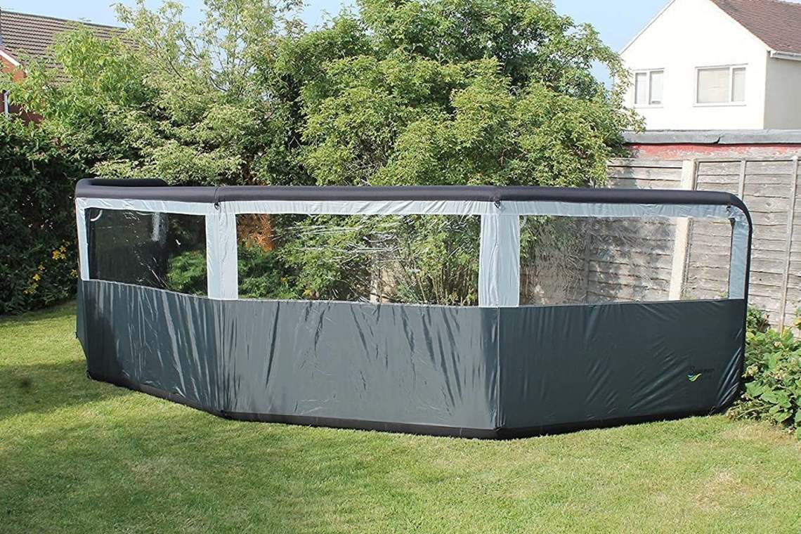 Summerline Inflatable Air Windbreak - 3 Panel | Norwich Camping