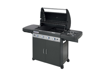 Campingaz 4 Series Classic LS Plus Black - Studio Image Lid open