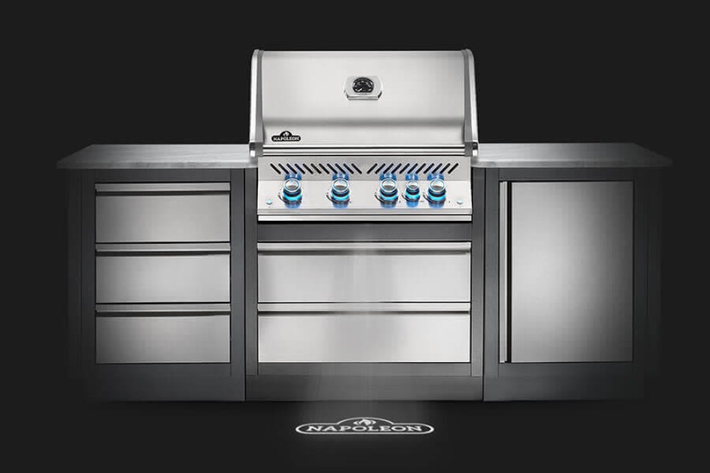 Napoleon Prestige Pro 665 Built-in BBQ Built-in BBQs Norwich