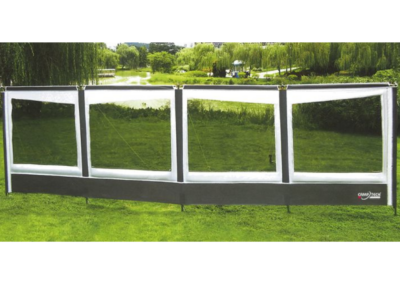 Camptech Carnival Windbreak Lux 4-Window with Blinds