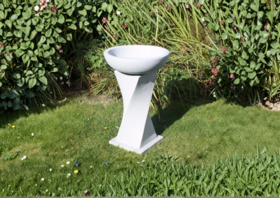 Enigma Granite Bird Bath