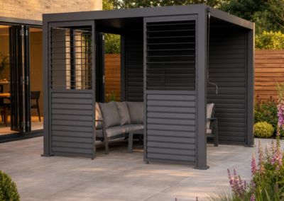 Norfolk Leisure Royce Cube Adjustable Side Louvre Panel