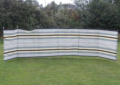 Blue Diamond 7 Pole Windbreak Sand / Grey