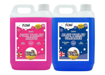 Flow Blue & Bowl Cleaner Twin Pack 2.5L - Cherry