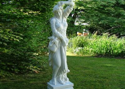 Enigma Melanie Statue White - 84cm
