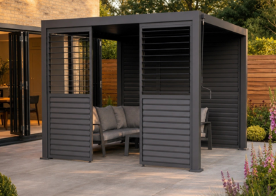 NOVA Titan Aluminium Adjustable Side Wall Louvre Panel