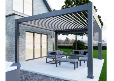 Apollo Lux 2.5m x 3m Pergola - Grey