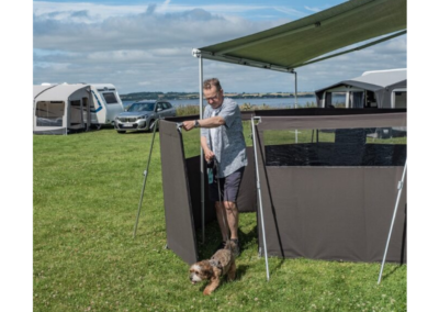 Telta Aluminium Windbreak Swing Door