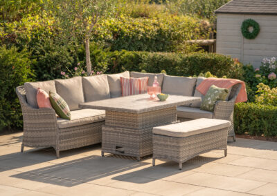 Kettler Lomond Left/Right Corner Set - Table Up