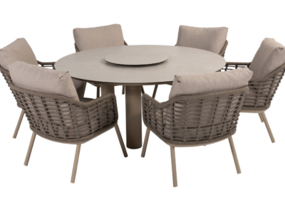 4 Seasons Outdoor Puglia 6 Seat Dining Set