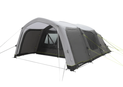 Studio Image of Outwell Iowa 6 Air Tent - Front side view door open
