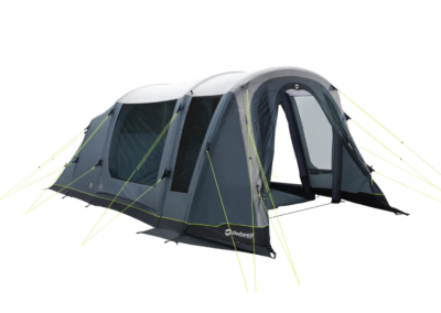 Studio Image of Outwell Sacramento 4 Air Tent - front side view door open