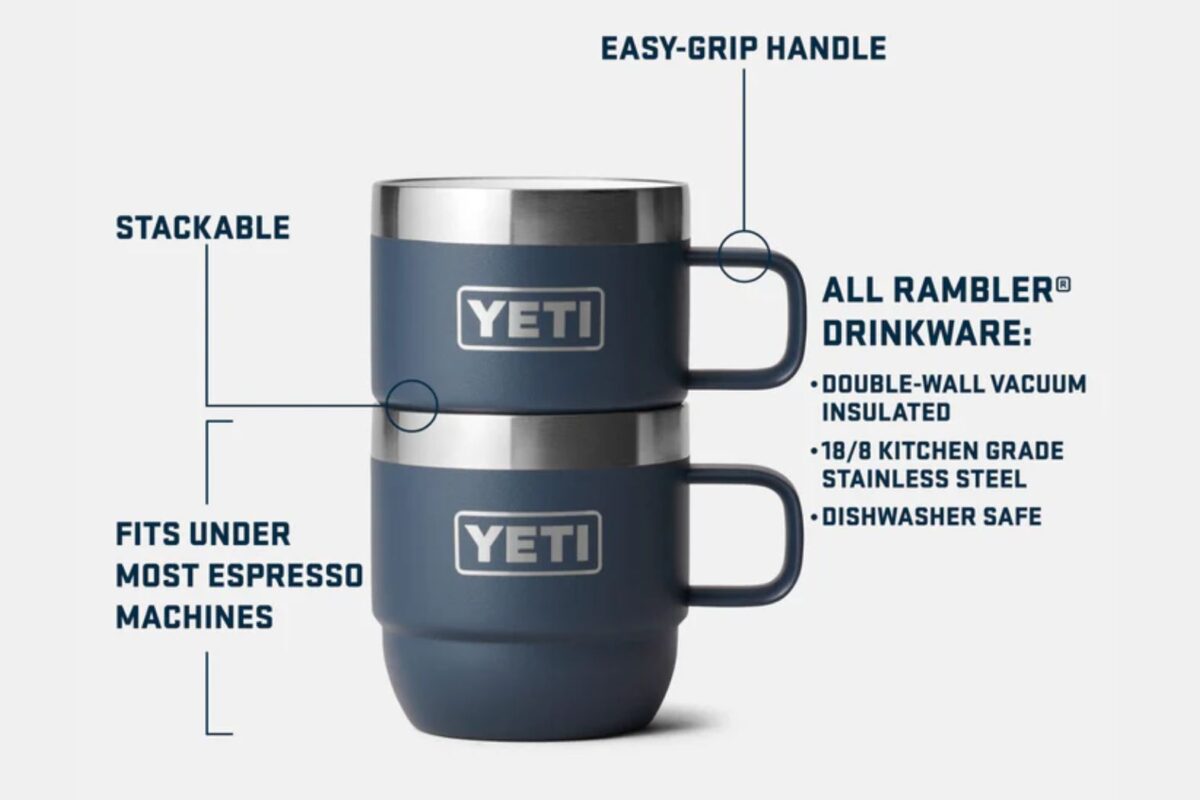 YETI Rambler 6 OZ Espresso Mug 2 Pack - Norwich Camping & Leisure