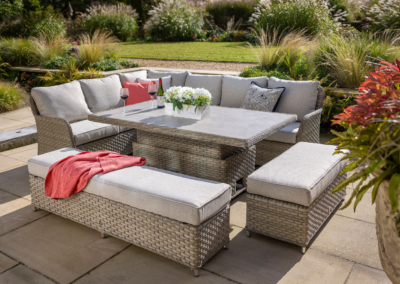 Eton Grand Rectangular Casual Dining Set