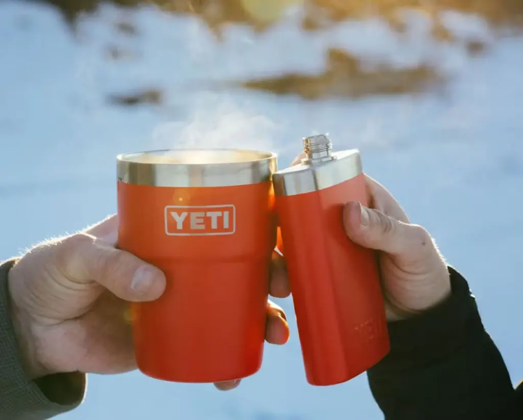 yeti 16oz stackable cup and hip flash