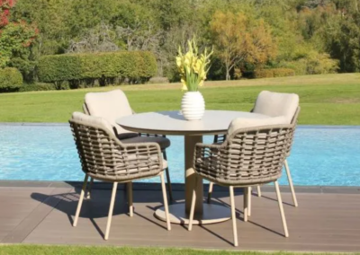 4 Seasons Outdoor Puglia 4-Seater Dining Set