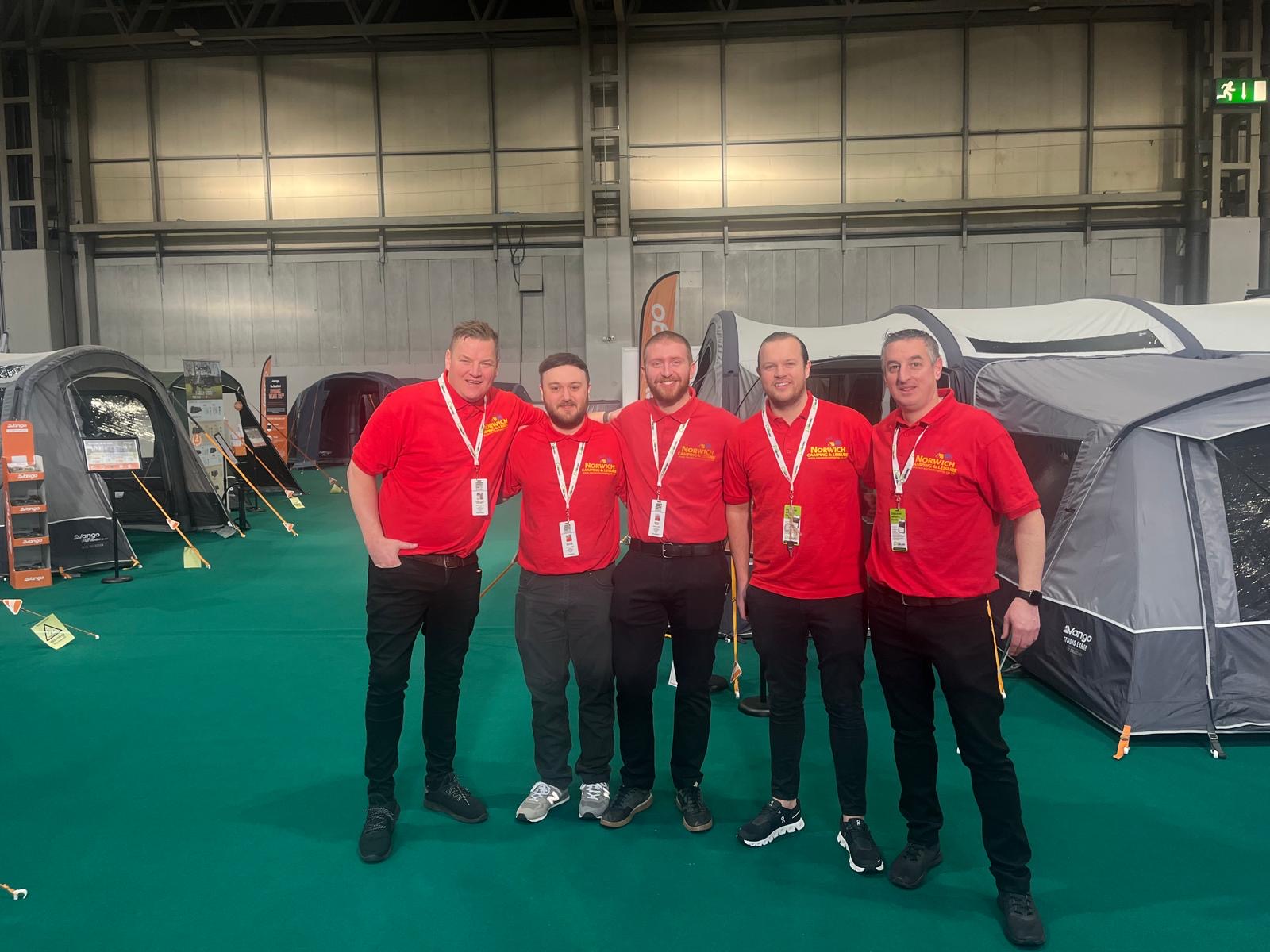 norwich camping at the new show feb 2025