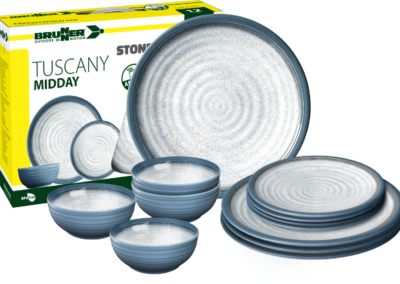 Brunner Midday Tuscany – 12-Piece Melamineware Set