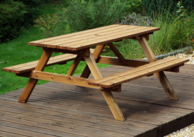 Charles Taylor Six Seater Picnic Table