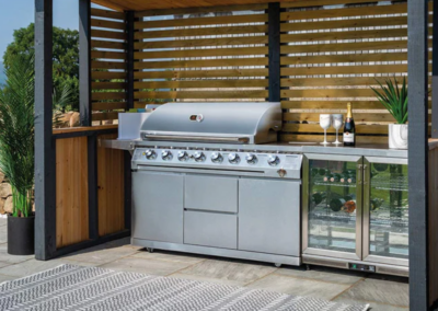 Whistler Cirencester 6-Burner BBQ & Outdoor Fridge