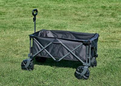 Isabella Beach Trolley on a field of grass