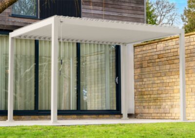 Nova Titan Pergola in Pebble