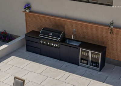 Whistler Fairford 4-Piece Modular Outdoor Kitchen
