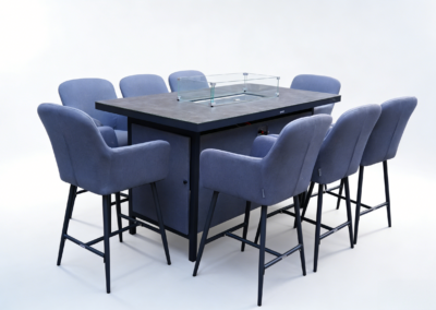 Norfolk Outdoor Living Ashill 8 Seater Round Dining Set - 70449