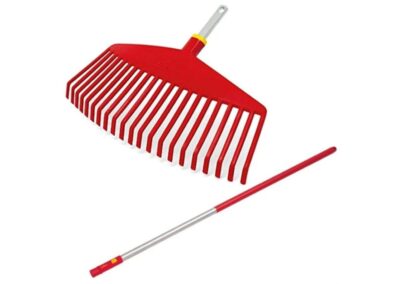 WOLF-Garten Multi-Change Leaf Rake and 120cm Handle