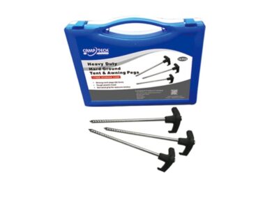 Camp Tech Heavy Duty Screw Pegs Pack of 14