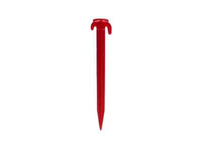 Via Mondo Strong and Sturdy Red Plastic Pegs 19cm - Pack of 50