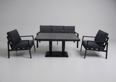 Norfolk Outdoor Living Kimberley 3 Seater Sofa Set with hi/lo table - 70463