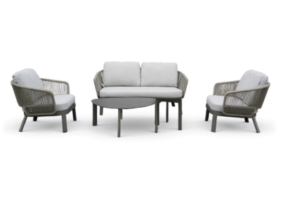 NOL Twyford 2 Seat sofa & 2 Chairs and Coffee Table - 70444