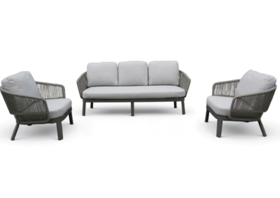 NOL Twyford 3 Seat sofa & 2 Chairs and Coffee Table - 70445