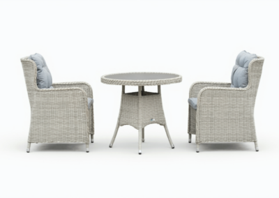 Norfolk Outdoor Living NOL Wickhampton 2 Seat Rattan Bistro Set